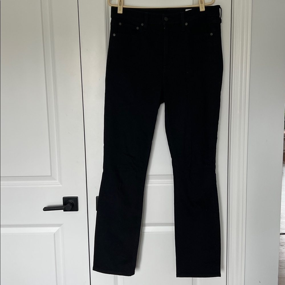 GAP Vintage Slim High Rise Jeans - Black